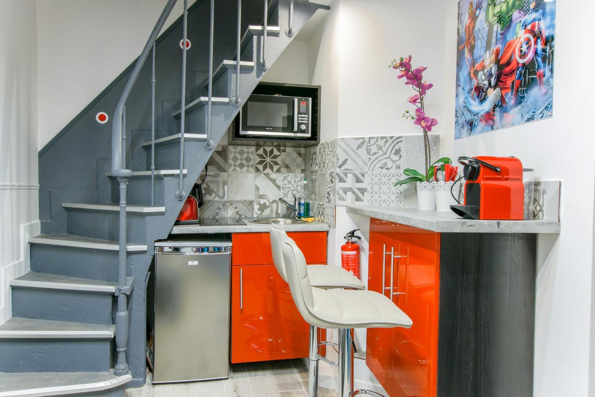25 - Fun Duplex In Montorgueil Apartment ปารีส ภายนอก รูปภาพ