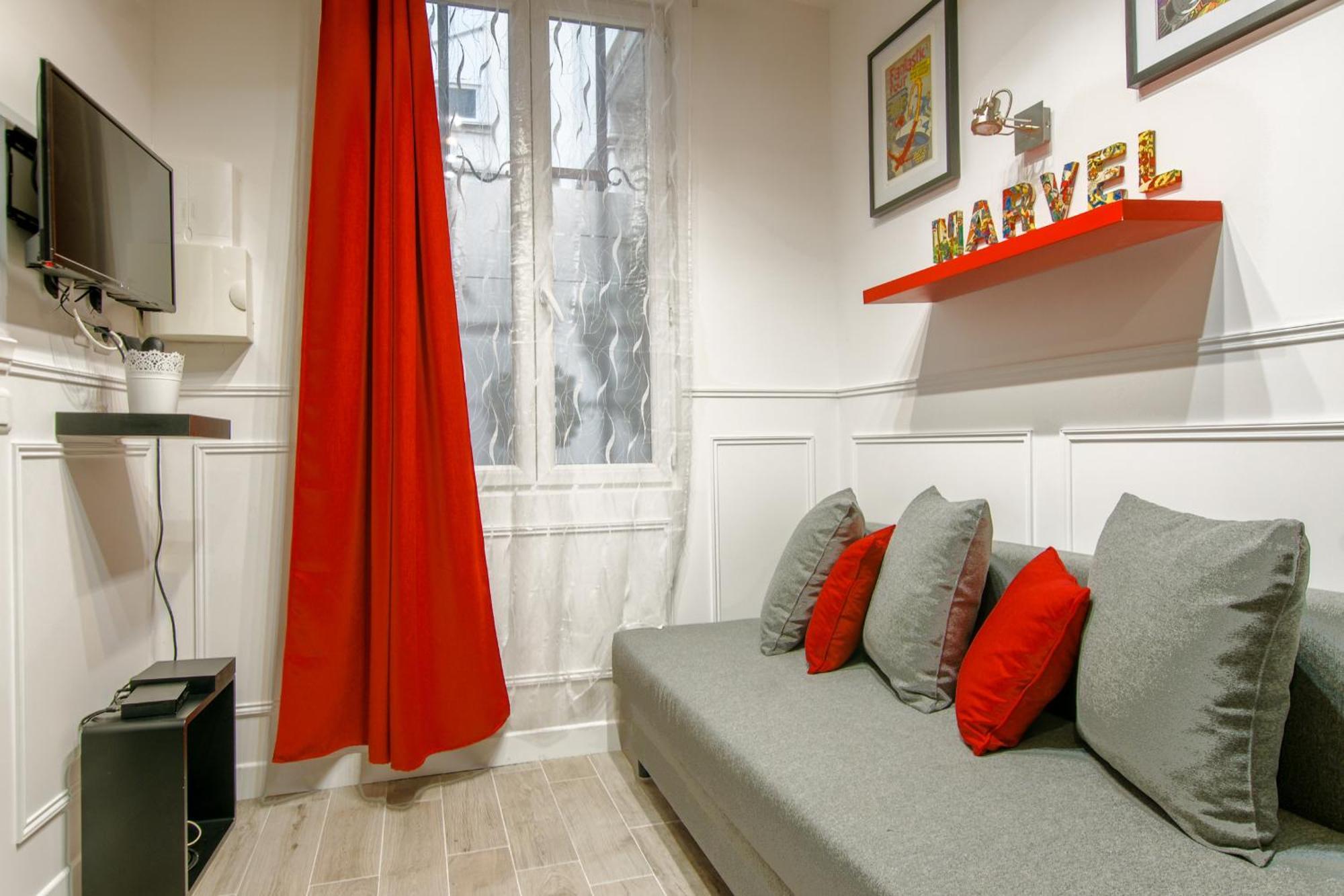 25 - Fun Duplex In Montorgueil Apartment ปารีส ภายนอก รูปภาพ