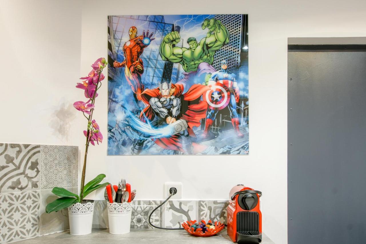 25 - Fun Duplex In Montorgueil Apartment ปารีส ภายนอก รูปภาพ